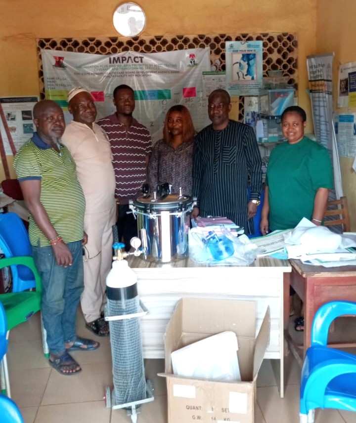 Donation of medical equipment to community Hospitals in Esanland